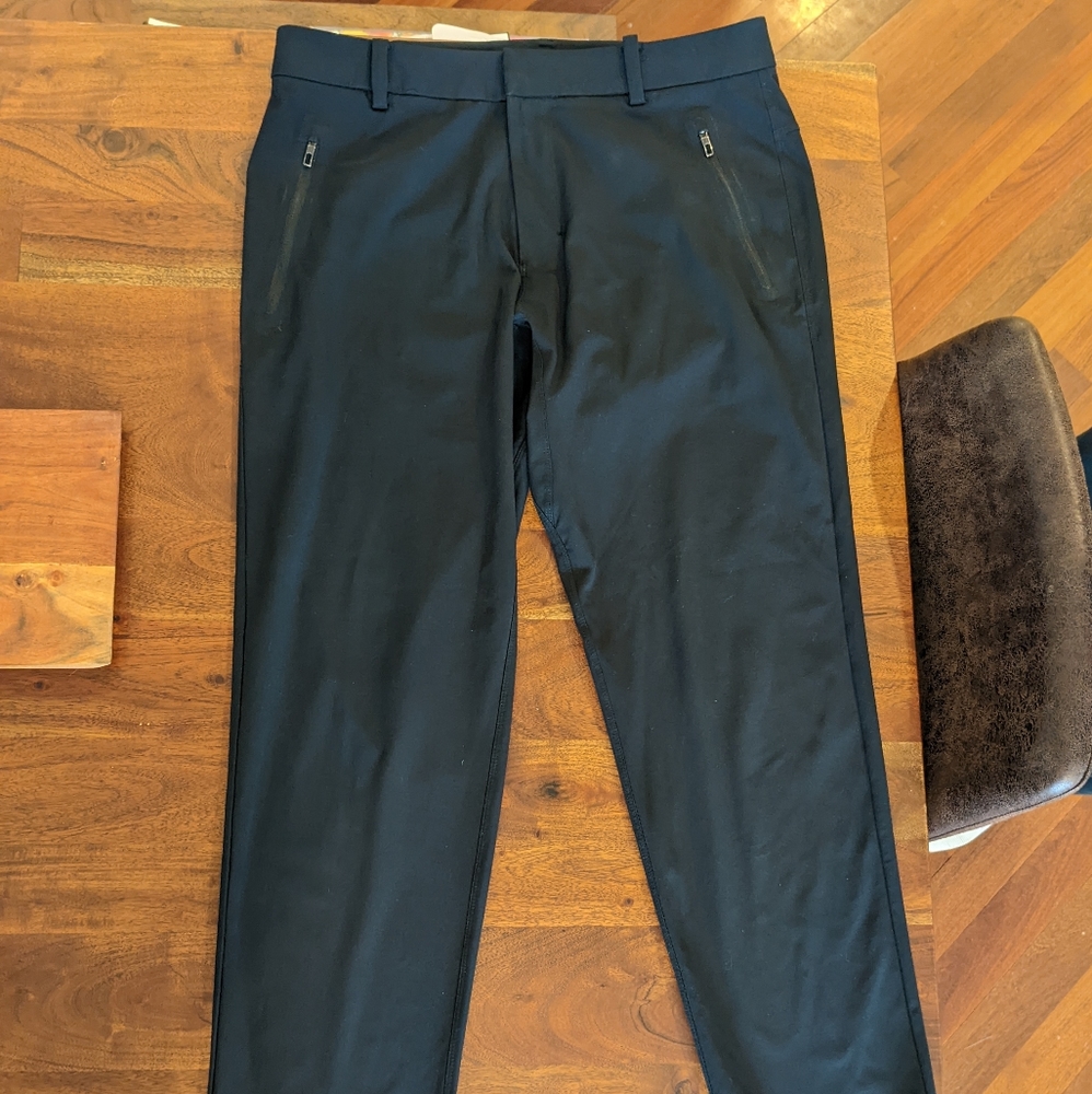 Lululemon men's dress pants, black, Medium
